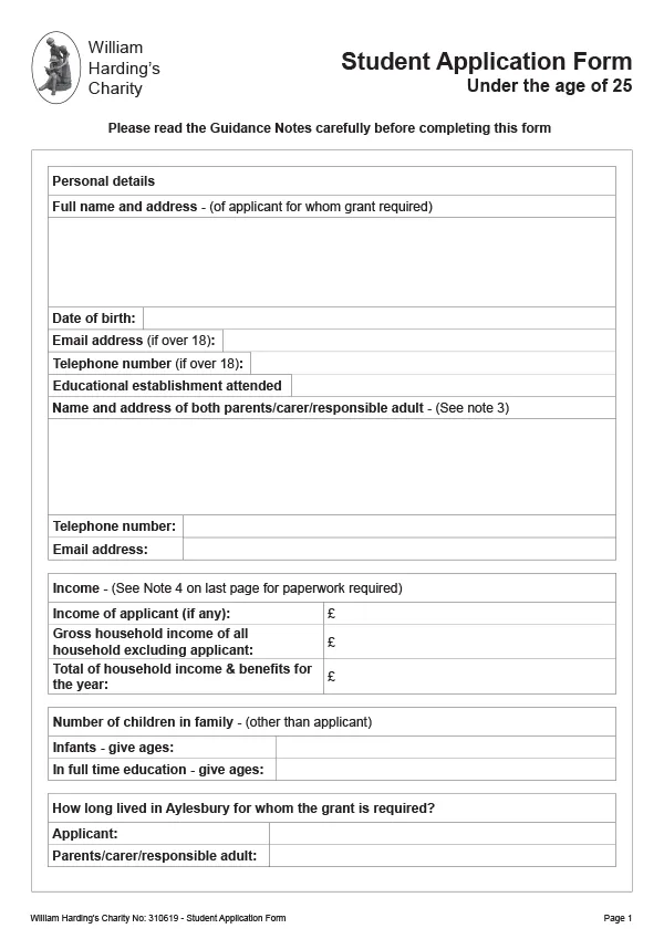 Student Application 2024