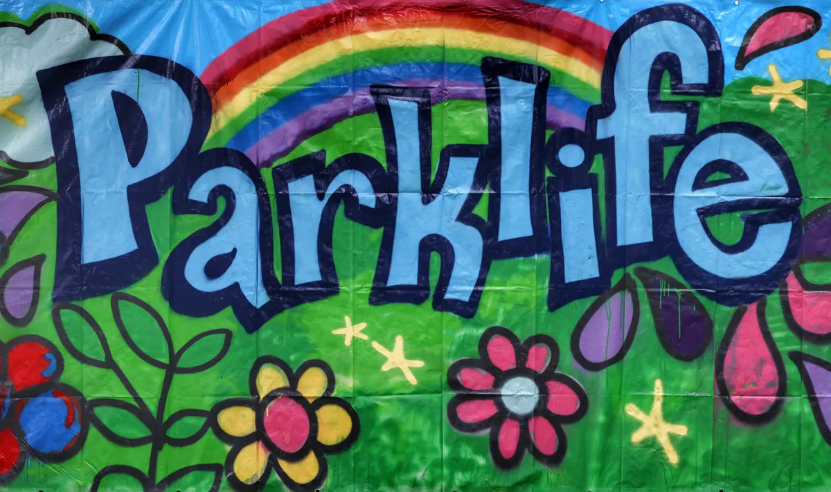 Wall Of Art At Aylesbury Town Council Park Life Weekend Featured Image